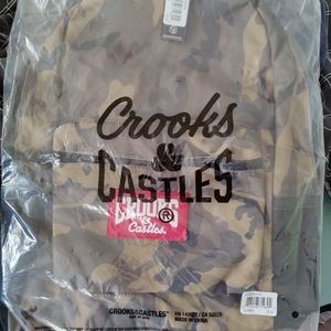 Crooks and Castles Camo Backpack